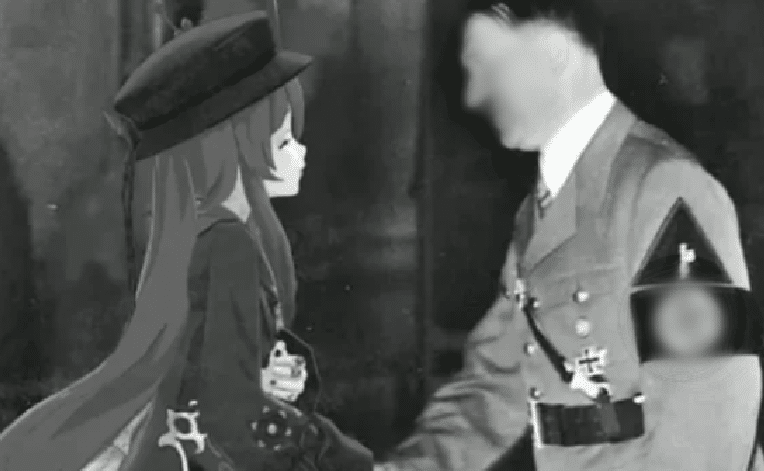 neo-Nazi anime imagery